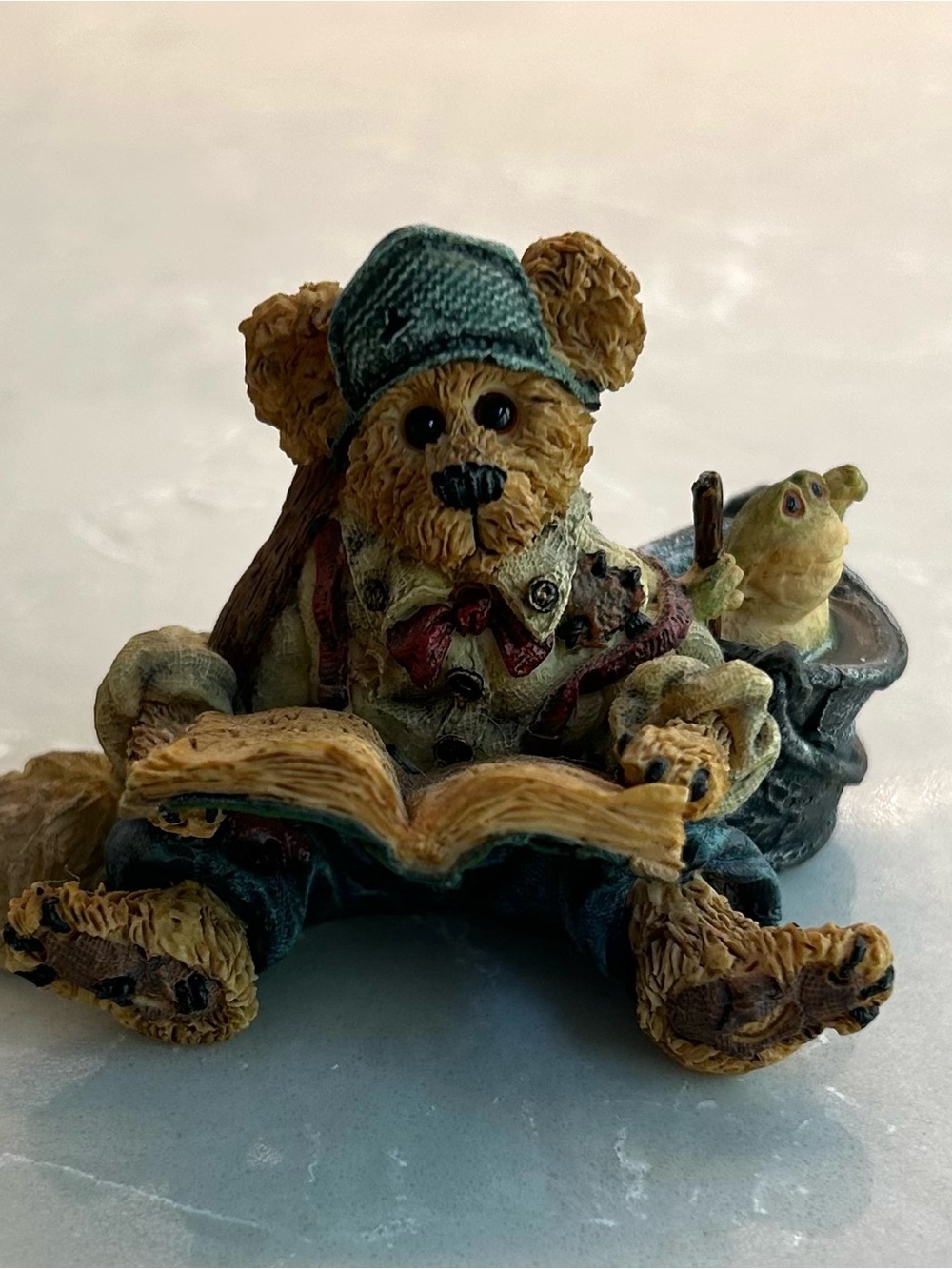Boyds Bears Resin Figurine "Willie as Noah's Son,"